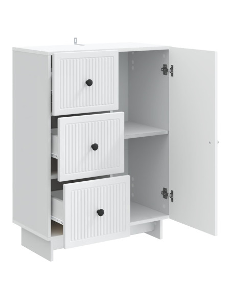 Credenza Bianco 66 x 34,5 x 90 cm Legno ingegnerizzato