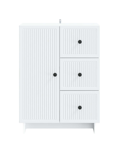 Credenza Bianco 66 x 34,5 x 90 cm Legno ingegnerizzato