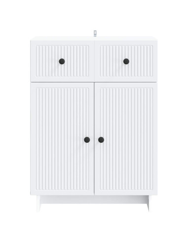 Credenza Bianco 66 x 34,5 x 90 cm Legno ingegnerizzato