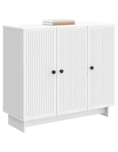 Credenza Bianco 89 x 34,5 x 80 cm Legno ingegnerizzato