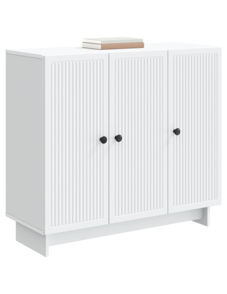 Credenza Bianco 89 x 34,5 x 80 cm Legno ingegnerizzato