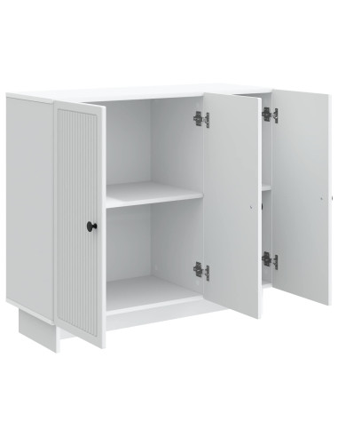 Credenza Bianco 89 x 34,5 x 80 cm Legno ingegnerizzato