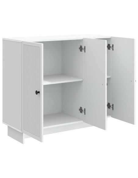 Credenza Bianco 89 x 34,5 x 80 cm Legno ingegnerizzato