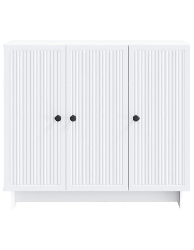 Credenza Bianco 89 x 34,5 x 80 cm Legno ingegnerizzato