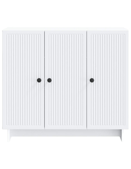 Credenza Bianco 89 x 34,5 x 80 cm Legno ingegnerizzato