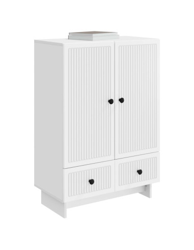 Credenza Bianco 66 x 34,5 x 95 cm Legno ingegnerizzato