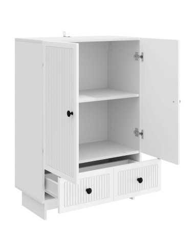 Credenza Bianco 66 x 34,5 x 95 cm Legno ingegnerizzato