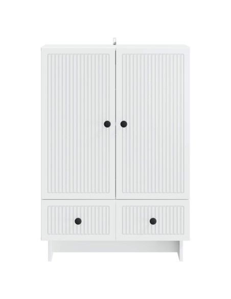 Credenza Bianco 66 x 34,5 x 95 cm Legno ingegnerizzato