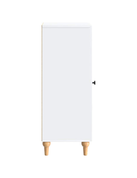 Credenza Bianco 33 x 34,5 x 90 cm Legno ingegnerizzato