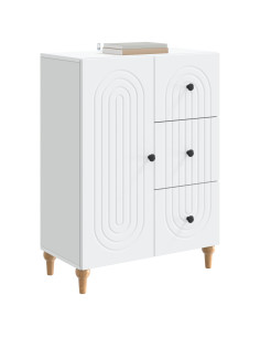 Credenza Bianco 66 x 34,5 x 90 cm Legno ingegnerizzato 2