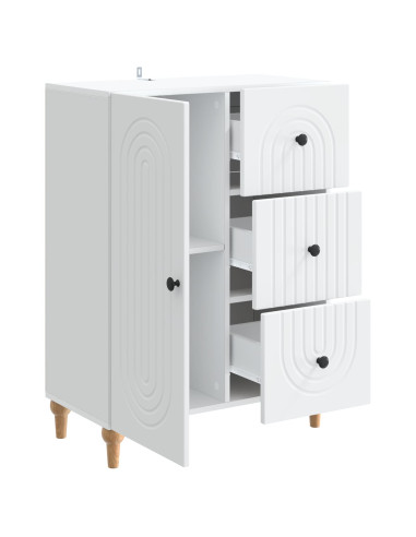 Credenza Bianco 66 x 34,5 x 90 cm Legno ingegnerizzato