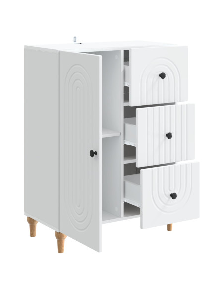 Credenza Bianco 66 x 34,5 x 90 cm Legno ingegnerizzato