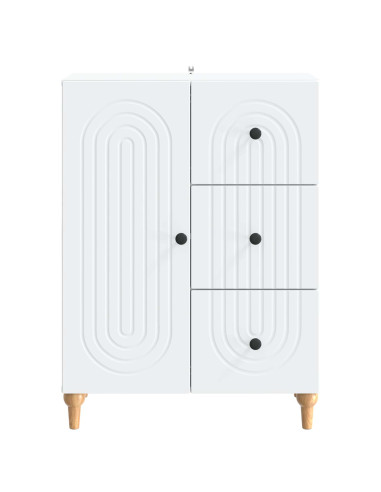 Credenza Bianco 66 x 34,5 x 90 cm Legno ingegnerizzato