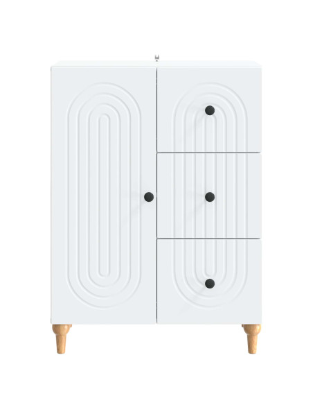 Credenza Bianco 66 x 34,5 x 90 cm Legno ingegnerizzato