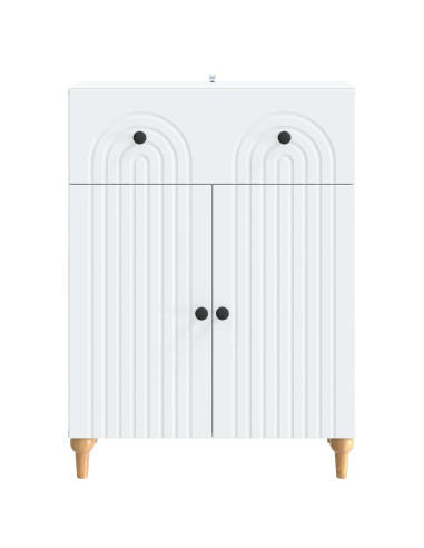 Credenza Bianco 66 x 34,5 x 90 cm Legno ingegnerizzato