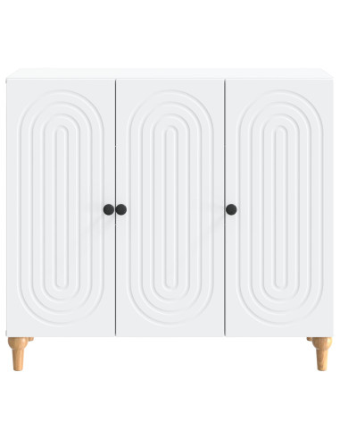 Credenza Bianco 89 x 34,5 x 80 cm Legno ingegnerizzato