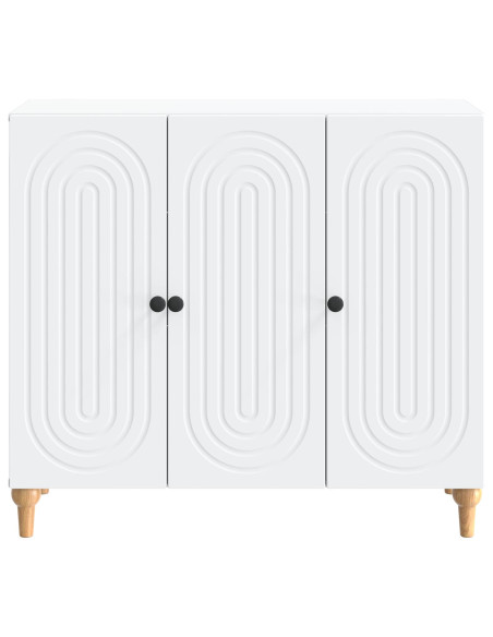 Credenza Bianco 89 x 34,5 x 80 cm Legno ingegnerizzato