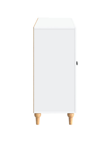 Credenza Bianco 89 x 34,5 x 80 cm Legno ingegnerizzato