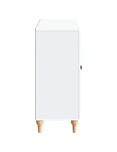 Credenza Bianco 89 x 34,5 x 80 cm Legno ingegnerizzato