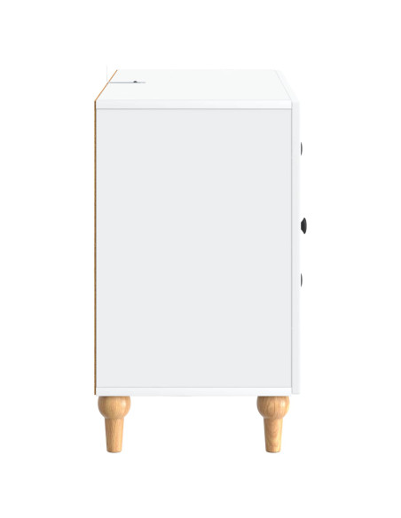 Mobile TV Bianco 89 x 34,5 x 60 cm Legno ingegnerizzato