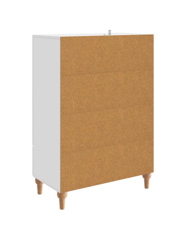 Credenza Bianco 66 x 34,5 x 95 cm Legno ingegnerizzato