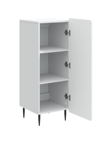 Credenza Bianco 34,5 x 33 x 92 cm Legno ingegnerizzato