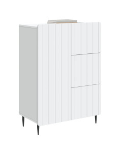 Credenza Bianco 66 x 34,5 x 91,5 cm Legno ingegnerizzato 2