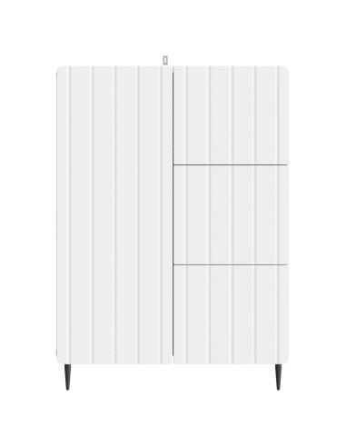 Credenza Bianco 66 x 34,5 x 91,5 cm Legno ingegnerizzato
