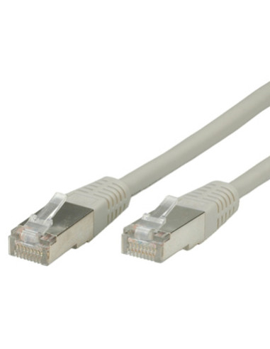 CAVO RETE S/FTP CAT.6 1MT GRIGIO DOPPIA SCHERMATURA