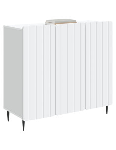 Credenza Bianco 89 x 34,5 x 82 cm Legno ingegnerizzato 2