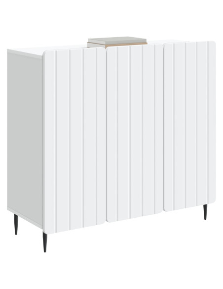Credenza Bianco 89 x 34,5 x 82 cm Legno ingegnerizzato