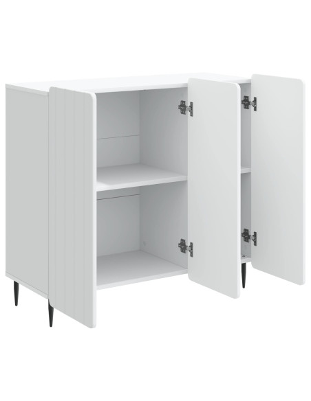 Credenza Bianco 89 x 34,5 x 82 cm Legno ingegnerizzato