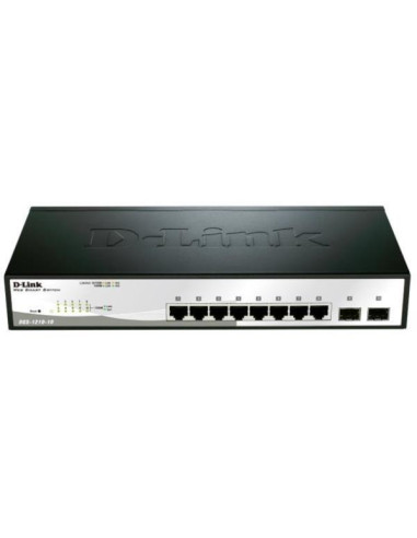 SWITCH 10 PT GIGABIT +2 SFP POR