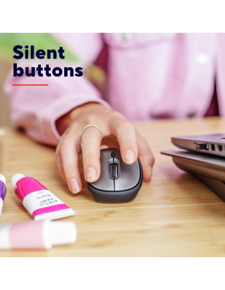 YVI+ WIRELESS MOUSE ECO BLACK