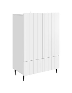 Credenza Bianco 66 x 34,5 x 97 cm Legno ingegnerizzato
