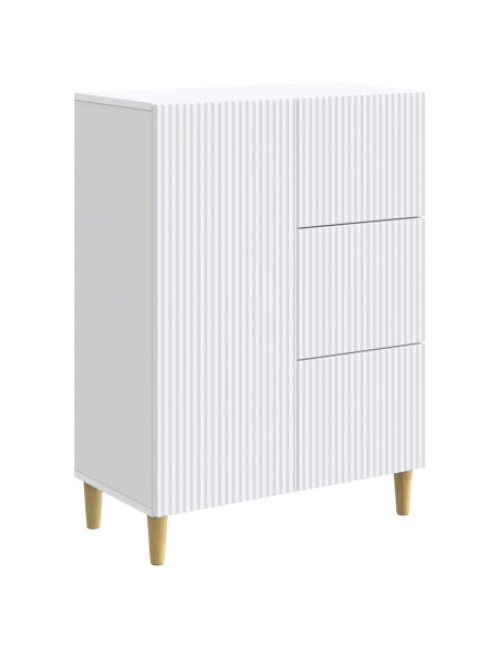 Credenza Bianco 66 x 34,5 x 90 cm Legno ingegnerizzato