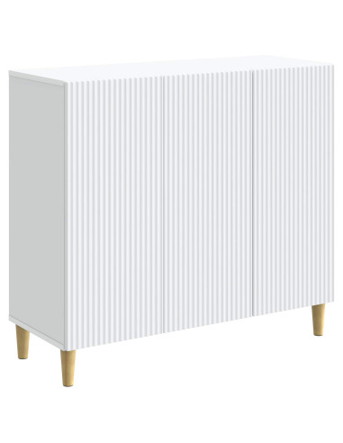 Credenza Bianco 89 x 34,5 x 80 cm Legno ingegnerizzato