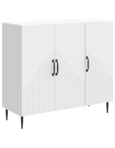 Credenza Bianco 89 x 34,5 x 80 cm Legno ingegnerizzato