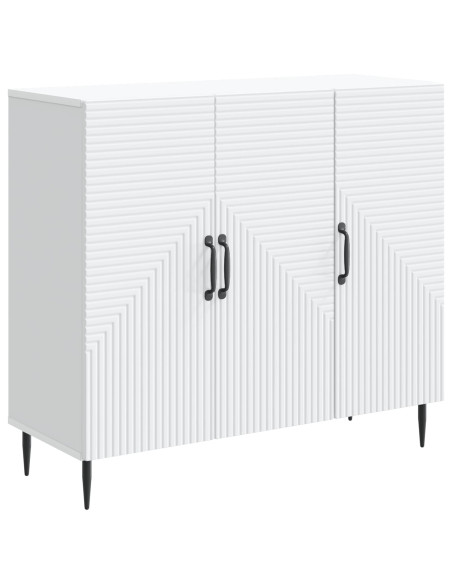 Credenza Bianco 89 x 34,5 x 80 cm Legno ingegnerizzato