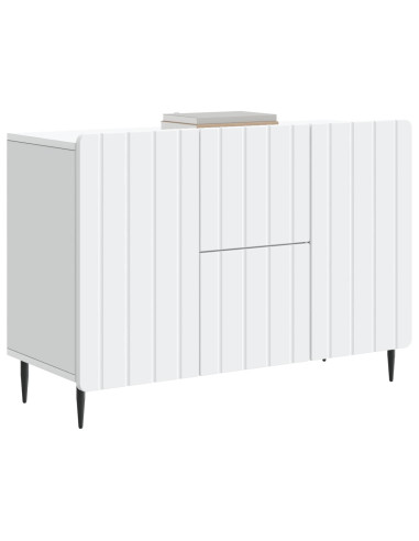 Credenza Bianco 89 x 34,5 x 62 cm Legno ingegnerizzato