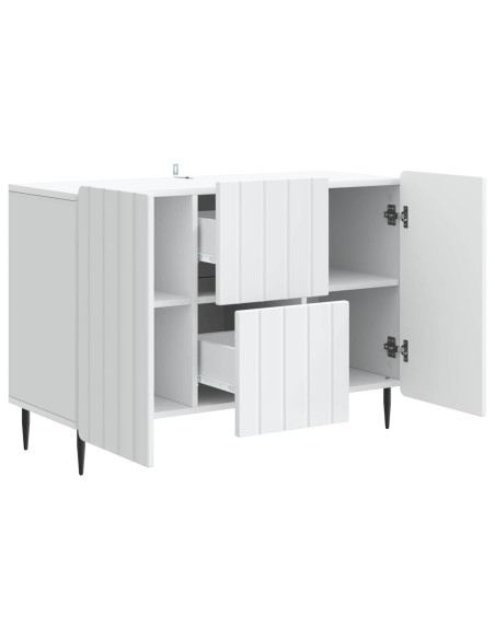 Credenza Bianco 89 x 34,5 x 62 cm Legno ingegnerizzato