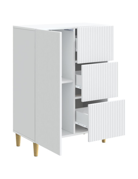 Credenza Bianco 66 x 34,5 x 90 cm Legno ingegnerizzato