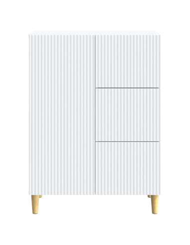 Credenza Bianco 66 x 34,5 x 90 cm Legno ingegnerizzato