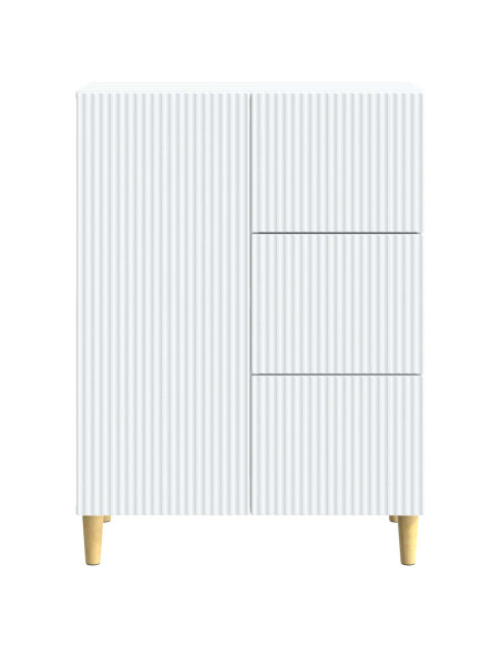 Credenza Bianco 66 x 34,5 x 90 cm Legno ingegnerizzato
