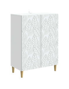 Credenza Bianco 66 x 34,5 x 90 cm Legno ingegnerizzato