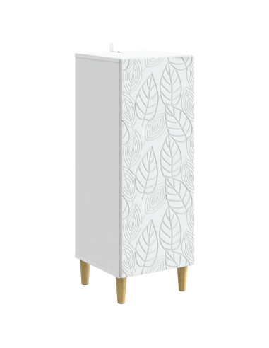 Credenza Bianco 33 x 34,5 x 90 cm Legno ingegnerizzato