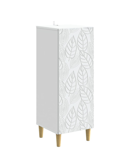 Credenza Bianco 33 x 34,5 x 90 cm Legno ingegnerizzato