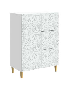 Credenza Bianco 66 x 34,5 x 90 cm Legno ingegnerizzato