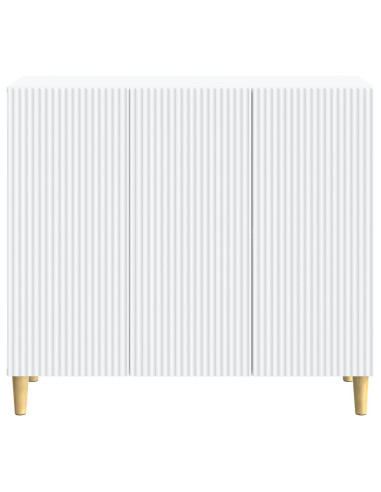 Credenza Bianco 89 x 34,5 x 80 cm Legno ingegnerizzato