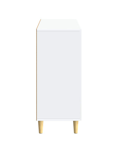 Credenza Bianco 89 x 34,5 x 80 cm Legno ingegnerizzato